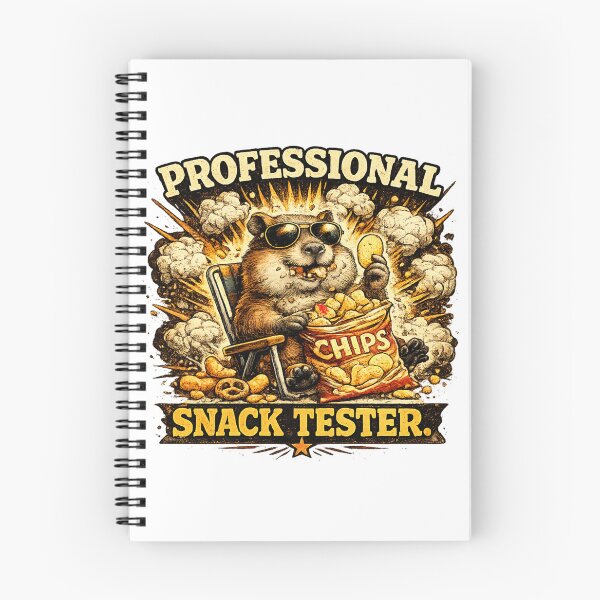 Item preview, Professional Snack Tester Funny Hamster Vintage Retro T-Shirt designed and sold by Cavalier-org.