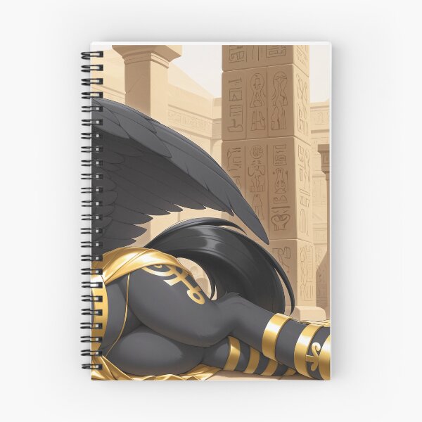 Item preview, (Print) - Pharaoh Anubia designed and sold by CeluniaMoon's Art - Cute Furry, Anime, and More! .