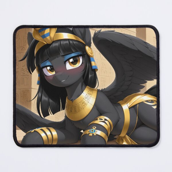 Item preview, (Print) - Pharaoh Anubia designed and sold by CeluniaMoon's Art - Cute Furry, Anime, and More! .