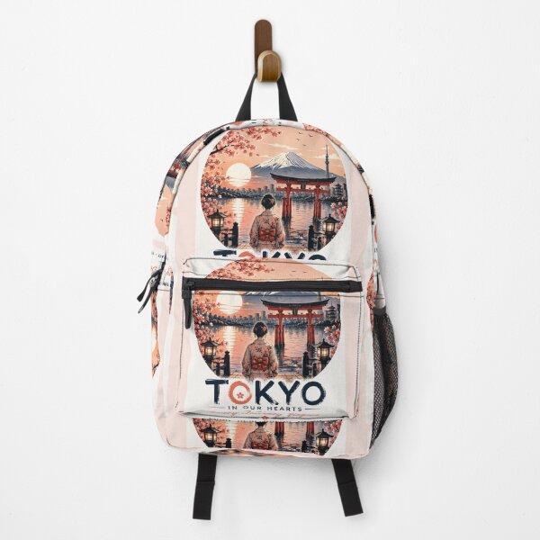 Item preview, Tokyo In Our Hearts Every Journey Begins designed and sold by BagFactoryUK.