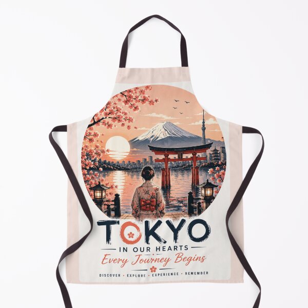 Item preview, Tokyo In Our Hearts Every Journey Begins designed and sold by BagFactoryUK.
