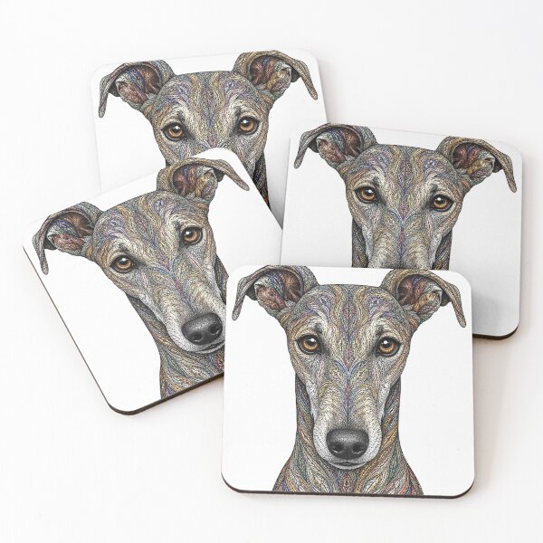 Item preview, Intricate Greyhound designed and sold by PaintedbyCarol.