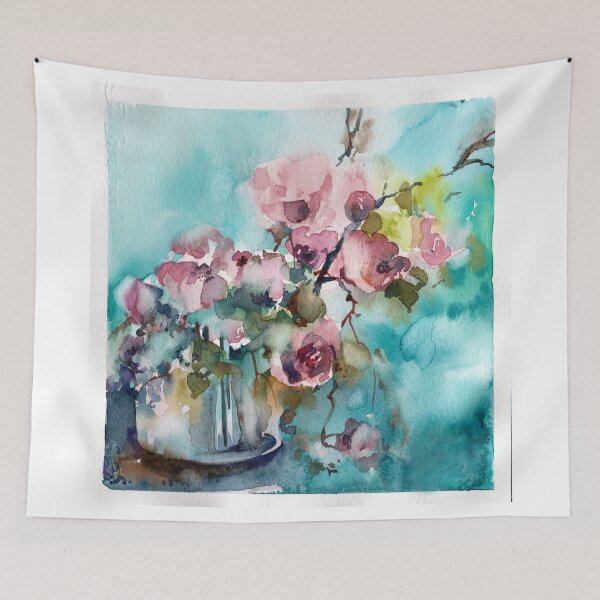 Item preview, Bouquet Watercolor Painting designed and sold by CanotStop.