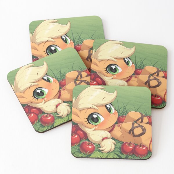 Item preview, (Print) Applejack in the Field  designed and sold by CeluniaMoon's Art - Cute Furry, Anime, and More! .