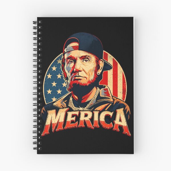 Item preview, Merica Hip Hop Bearded President Comic Noir designed and sold by Vermanartist.