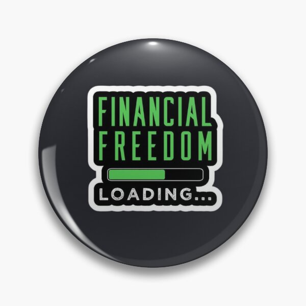 Item preview, Financial Freedom Loading | Money Mindset Motivation Design designed and sold by DripKick.