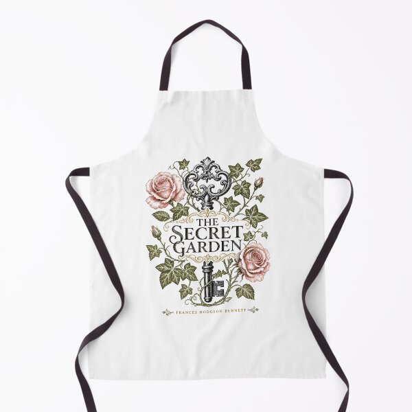 Item preview, The Secret Garden Book Cover Filigree Frame Roses And Key designed and sold by Fenay Designs.