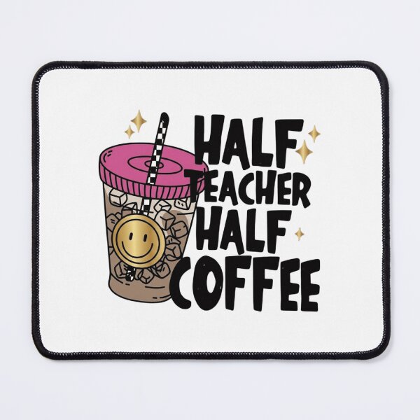 Item preview, Retro Half Teacher Half Coffee Funny Iced Coffee Teacher Gift designed and sold by haitrieuic96.