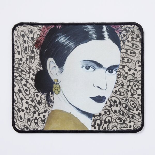 Item preview, Blac and white Frida designed and sold by NessArtByEwa.