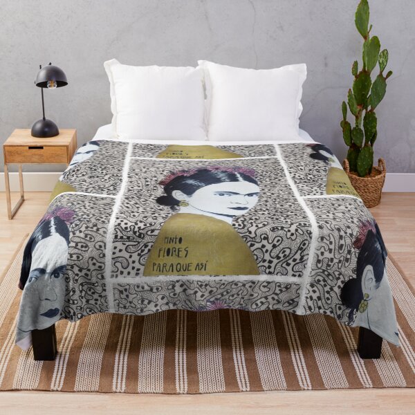Item preview, Blac and white Frida designed and sold by NessArtByEwa.