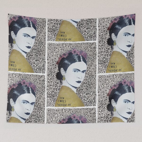 Item preview, Blac and white Frida designed and sold by NessArtByEwa.