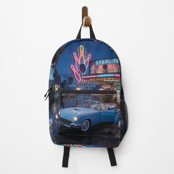 Item preview, Starlite Bowl Neon Night Drive designed and sold by rebekawood.