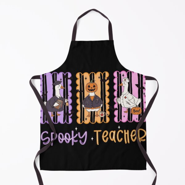 Item preview, Cute Retro Halloween Spooky Teacher Ducks Geese Shirt designed and sold by haitrieuic96.