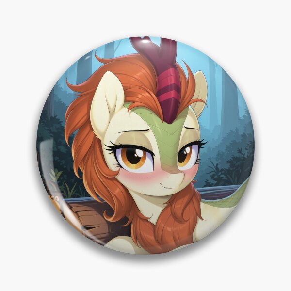 Item preview, Autumn Blaze Chills in the Woods  designed and sold by CeluniaMoon's Art - Cute Furry, Anime, and More! .