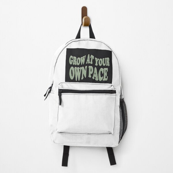 Item preview, Grow At Your Own Pace Retro Typography T-Shirt | Vintage Inspirational Quote designed and sold by Velora Printss.
