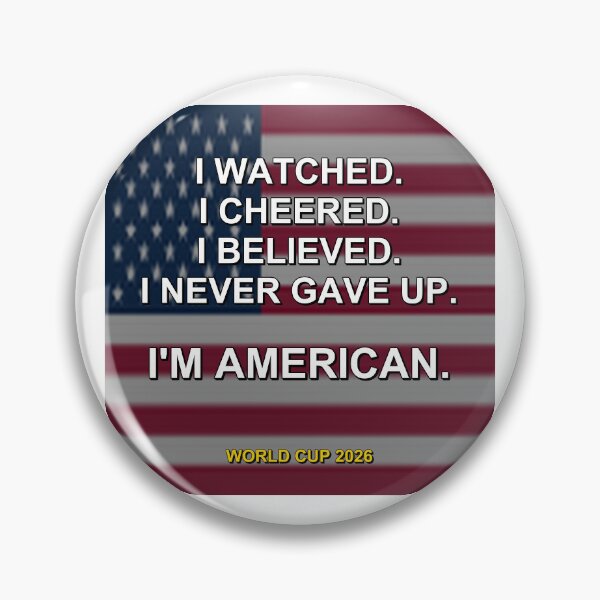 Item preview, I'm American. World Cup 2026 National Fan Design designed and sold by ariksworld.
