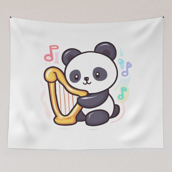 Item preview, Harp Panda designed and sold by foryouandyours.