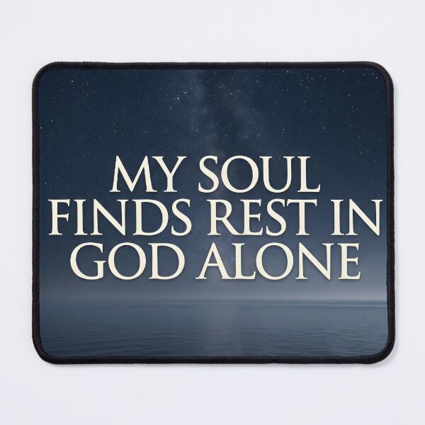 Item preview, My Soul Finds Rest In God Alone designed and sold by RRRShop.