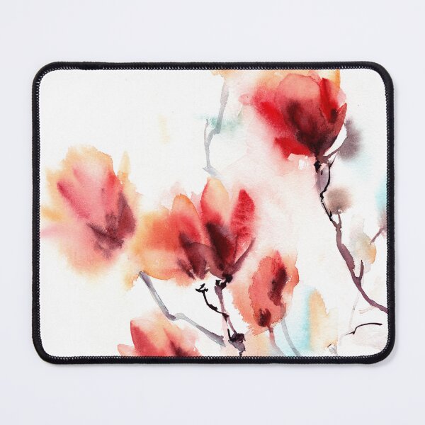 Item preview, Magnolia Watercolor Painting designed and sold by CanotStop.