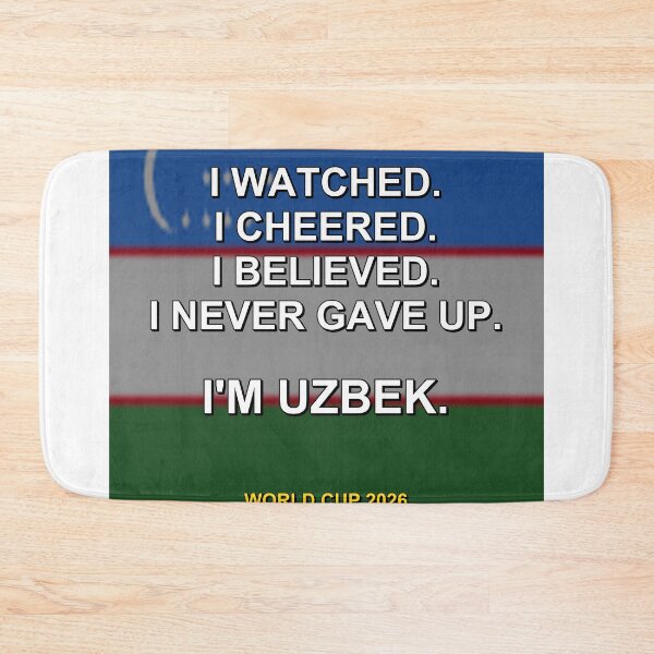 Item preview, I'm Uzbek. World Cup 2026 National Fan Design designed and sold by ariksworld.