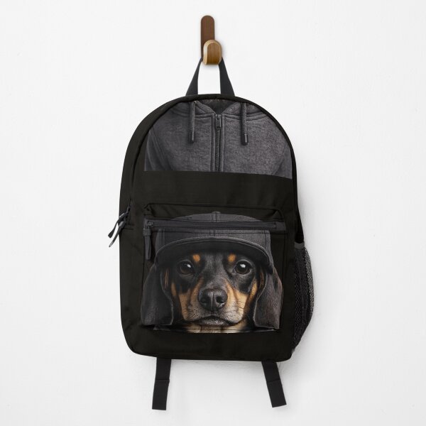 Artikelvorschau, Cool Dachshund In Hoodie entworfen und verkauft von BagFactoryUK.