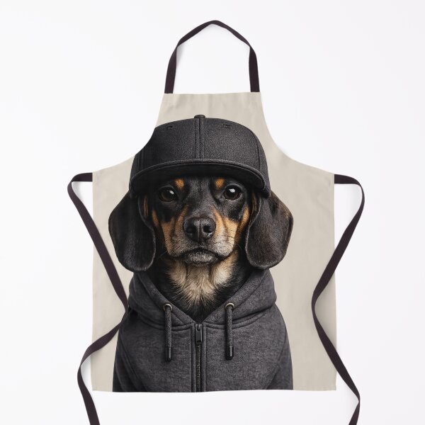 Item preview, Cool Dachshund In Hoodie designed and sold by BagFactoryUK.