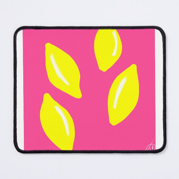 Item preview, lemons , pink designed and sold by Kasia1987t.