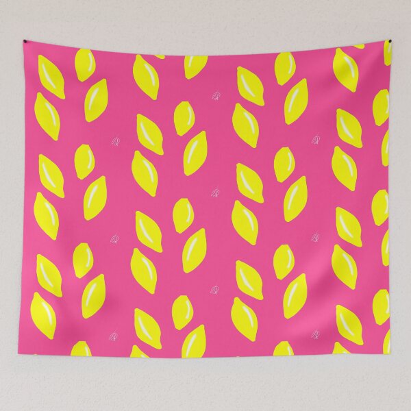Item preview, lemons , pink designed and sold by Kasia1987t.
