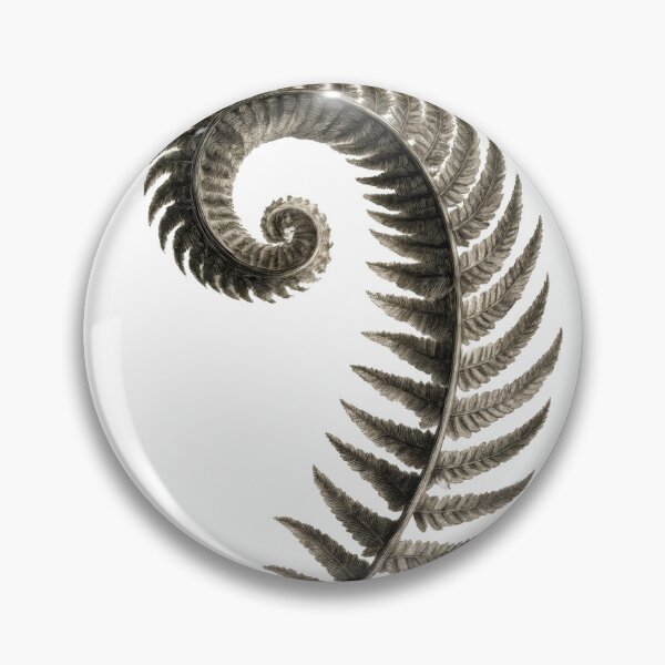 Item preview, T-Shirt - Sticker - Fibonacci Fern Spiral Elegance designed and sold by ForeverPrintsOK.