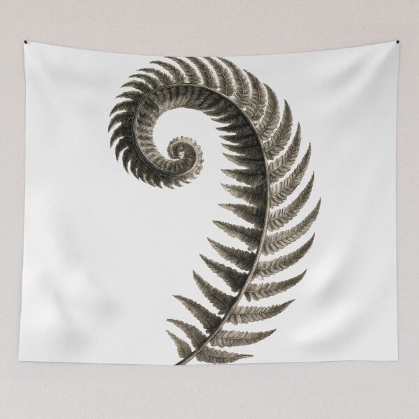 Item preview, T-Shirt - Sticker - Fibonacci Fern Spiral Elegance designed and sold by ForeverPrintsOK.