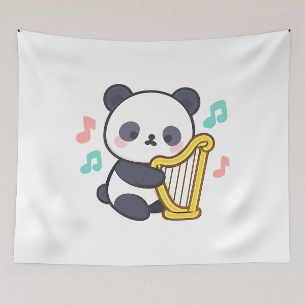 Item preview, Harp Panda designed and sold by foryouandyours.