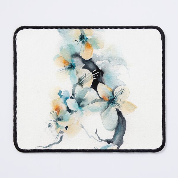 Item preview, Cherry blossoms watercolor painting illustration designed and sold by CanotStop.