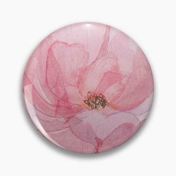 Item preview, Watercolor dusty pink Peony designed and sold by AquaPixelFusion.