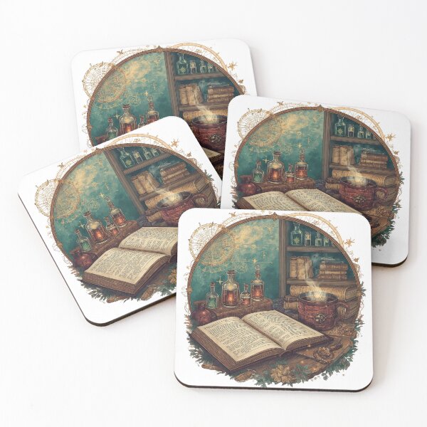Item preview, retro Alchemist Reading Corner Mystic Aesthetic designed and sold by Coffread.