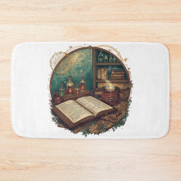 Item preview, retro Alchemist Reading Corner Mystic Aesthetic designed and sold by Coffread.