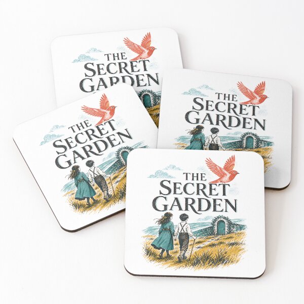 Item preview, The Secret Garden Woodblock Print Children Path To Hidden Door designed and sold by Fenay Designs.