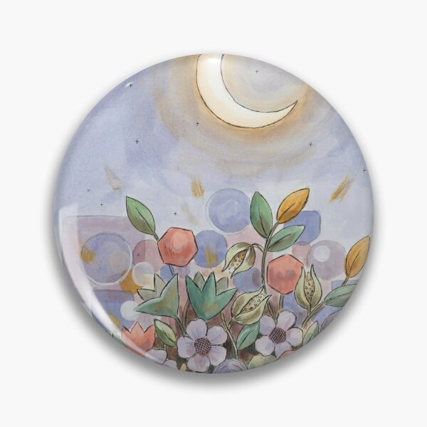 Item preview, Moonlit Garden of Shapes – Paul Klee Inspired Abstract Botanical Modernist Wall Art designed and sold by Tamas Das.