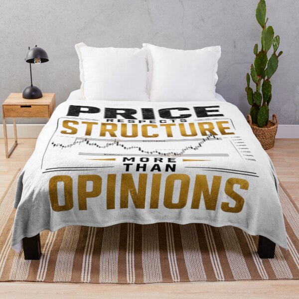 Item preview, Price Respects Structure More Than Opinions – Forex Trading Quote | Price Action Trader | Trading Psychology T-Shirt designed and sold by PipForgeStudio .