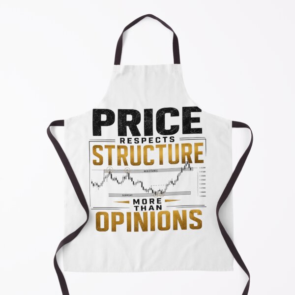 Item preview, Price Respects Structure More Than Opinions – Forex Trading Quote | Price Action Trader | Trading Psychology T-Shirt designed and sold by PipForgeStudio .