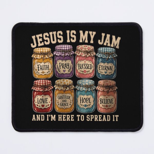 Item preview, Jesus Is My Jam And I'm Here To Spread It Cottagecore Shirt designed and sold by haitrieuic96.