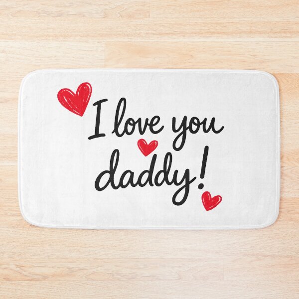 Item preview, I Love You Daddy! – Sweet Hand Lettered Father's Day Design designed and sold by blankTeeShirt.