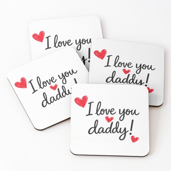 Item preview, I Love You Daddy! – Sweet Hand Lettered Father's Day Design designed and sold by blankTeeShirt.