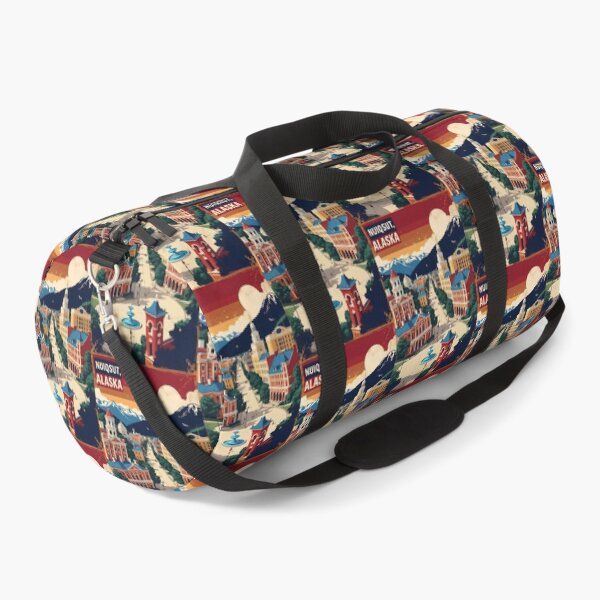 Item preview, Nuiqsut Alaska 1950s USA Vintage Travel Tourism designed and sold by TravelersGems.