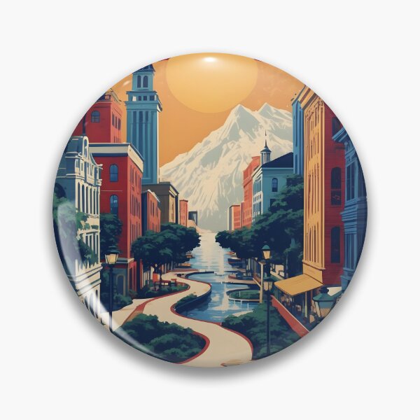 Item preview, Palmer Alaska 1950s USA Vintage Travel Tourism designed and sold by TravelersGems.