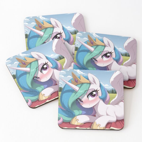 Item preview, Celestia Relaxing in a Field  designed and sold by CeluniaMoon's Art - Cute Furry, Anime, and More! .
