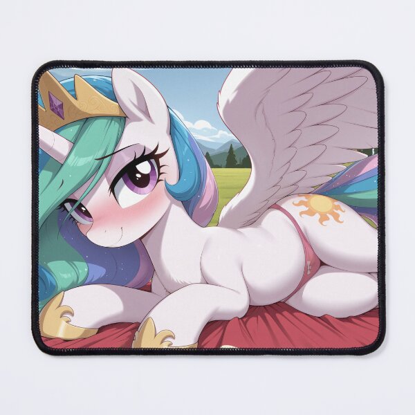 Item preview, Celestia Relaxing in a Field  designed and sold by CeluniaMoon's Art - Cute Furry, Anime, and More! .
