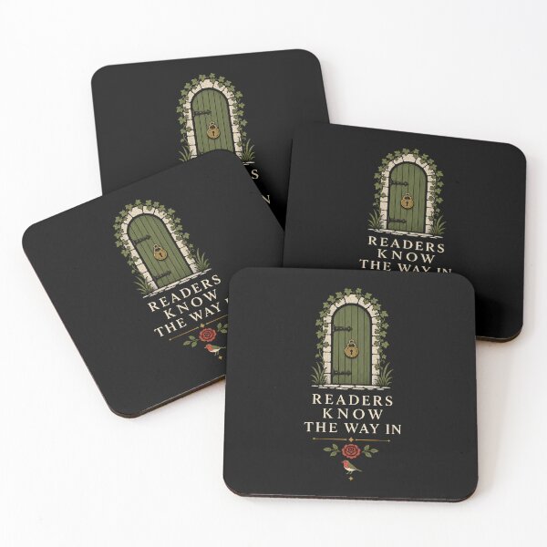 Item preview, The Secret Garden Readers Know The Way In Vintage Arched Door designed and sold by Fenay Designs.