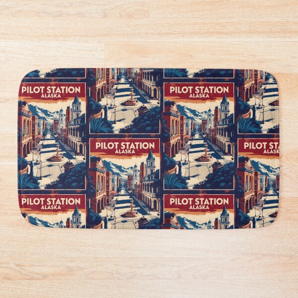 Item preview, Pilot Station Alaska 1950s USA Vintage Travel Tourism designed and sold by TravelersGems.