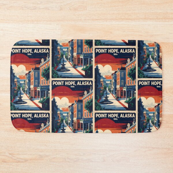 Item preview, Point Hope Alaska 1950s USA Vintage Travel Tourism designed and sold by TravelersGems.