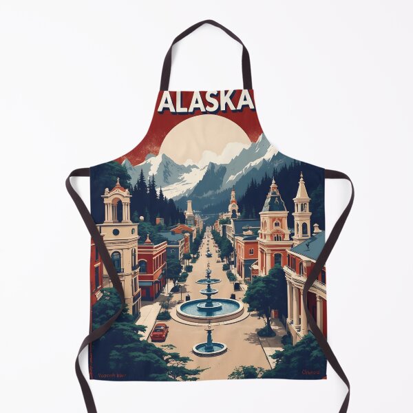 Item preview, Quinhagak Alaska 1950s USA Vintage Travel Tourism designed and sold by TravelersGems.